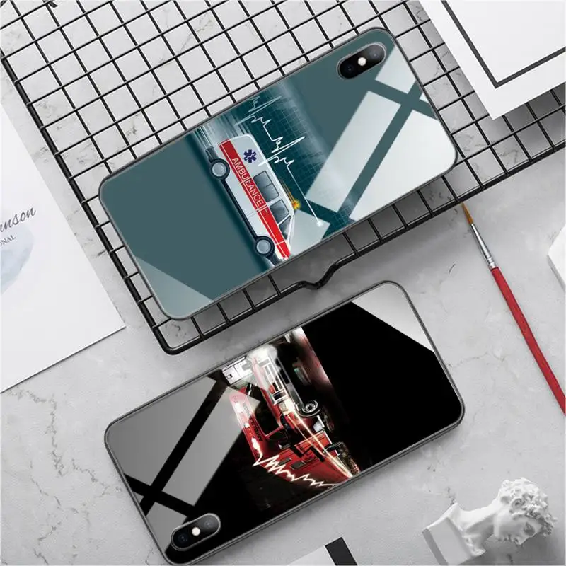 Дизайнерский стеклянный чехол-накладка для Iphone 12 7 8 PLUS 6s 11 Pro Max XR | Мобильные