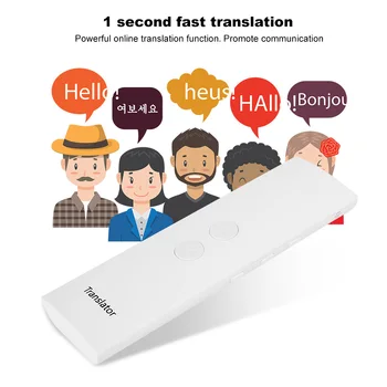 

battery charger T6 Smart Simultaneous Translation Stick Language Real Time Translator Bluetooth Connections