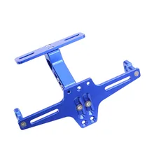 Универсальный CNC Мотоцикл Регулируемый угол алюминиевый номерной знак рамка держатель кронштейн для Kawasaki tmax Benelli CFMOTO