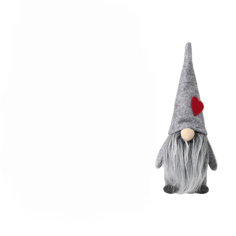 gray Рождественские игрушки для кукол Санта-Клаус Снеговик Лось Рождественская елка подвесное украшение для дома рождественские вечерние рождественские подарки - Цвет: gray