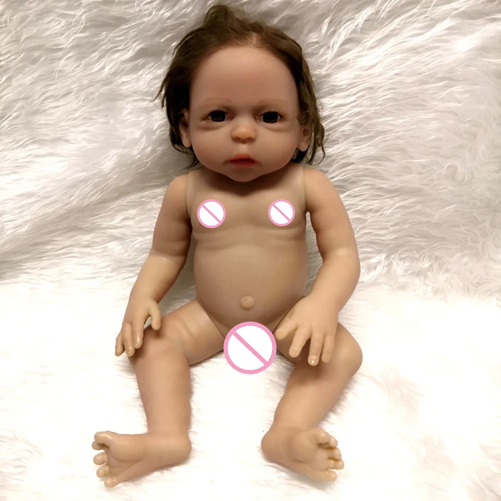 Кукла-реборн для малышей, 45 см, новинка, полностью vinly body baby Lifelike, восхитительный мальчик, Bonecas, дети, подарок на день рождения, chirstams, подарок