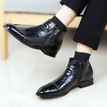 

40-46 winter boots men Non-Slip Comfortable warm 2020 winter men shoes #KD5283C1