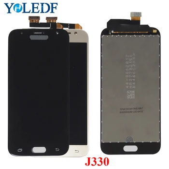 

Original LCD For Samsung Galaxy J3 2017 J330 J330F J330FN LCD Display Touch Screen Digitizer Assembly Replace Adjust Brightness