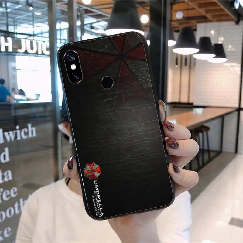 umbrella corporation Newly Arrived Phone Case For Xiaomi Redmi 7 9t a3Pro 9se k20 mi8 max3 lite 9 note 8 9s 10 pro leather case for xiaomi Cases For Xiaomi
