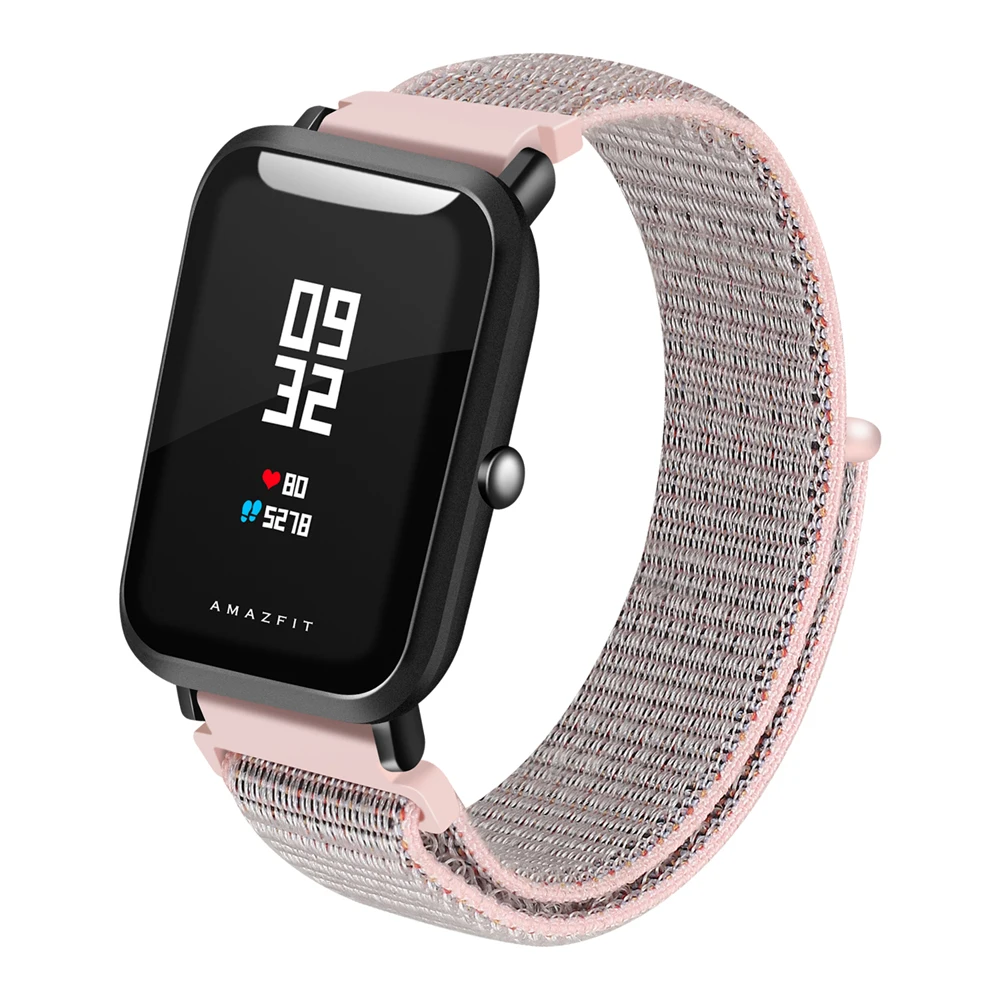 20 мм нейлоновый защитный Напульсник для Xiaomi Huami Amazfit Youth Bip lite Смарт часы браслет