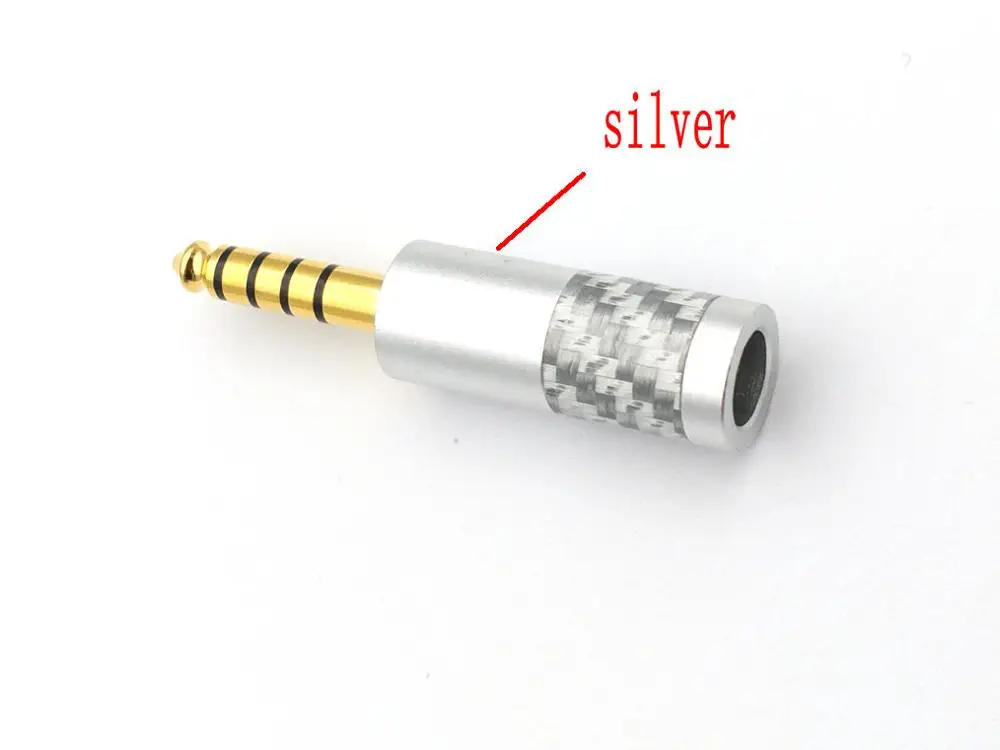 10pcs 100pcs 4 4mm 5 Pole Headphone Earphone DIY Plug for Sony PHA 2A TA ZH1ES NW WM1Z NW WM1A adapter