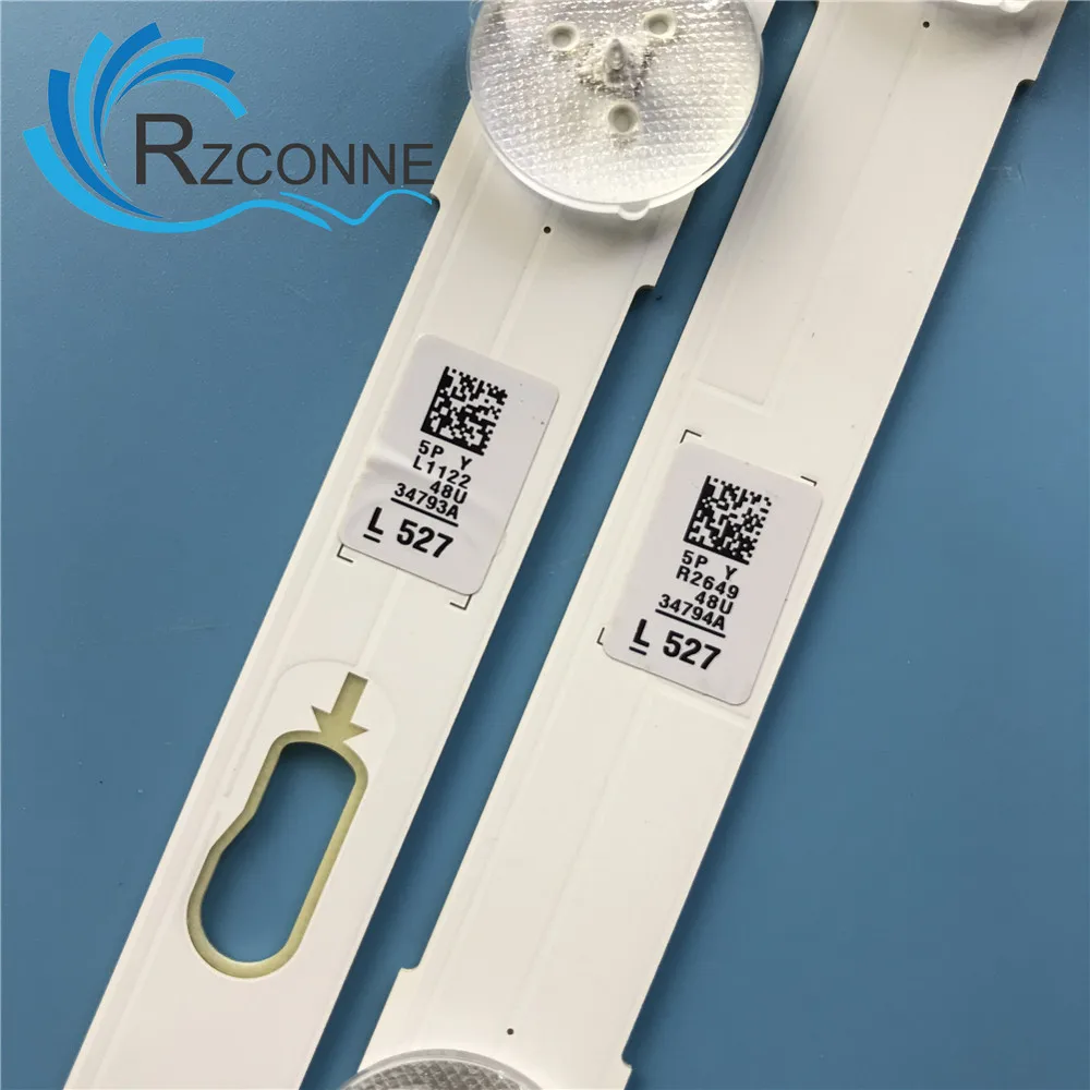 Tira Retroiluminação Led Lâmpada para Samsung 48 11 tv Ue48ju6060 V5du480dca-r1 480dcb Bn9634793a 34794a Ue48ju6400 Cy-gj048hglvlh - Imagem 2
