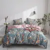 Svetanya Birds Leaves Flowers Bedlinens Silkly Egyptian Cotton Bedding Set Queen King Size Sheet Duvet Cover Set ► Photo 1/6