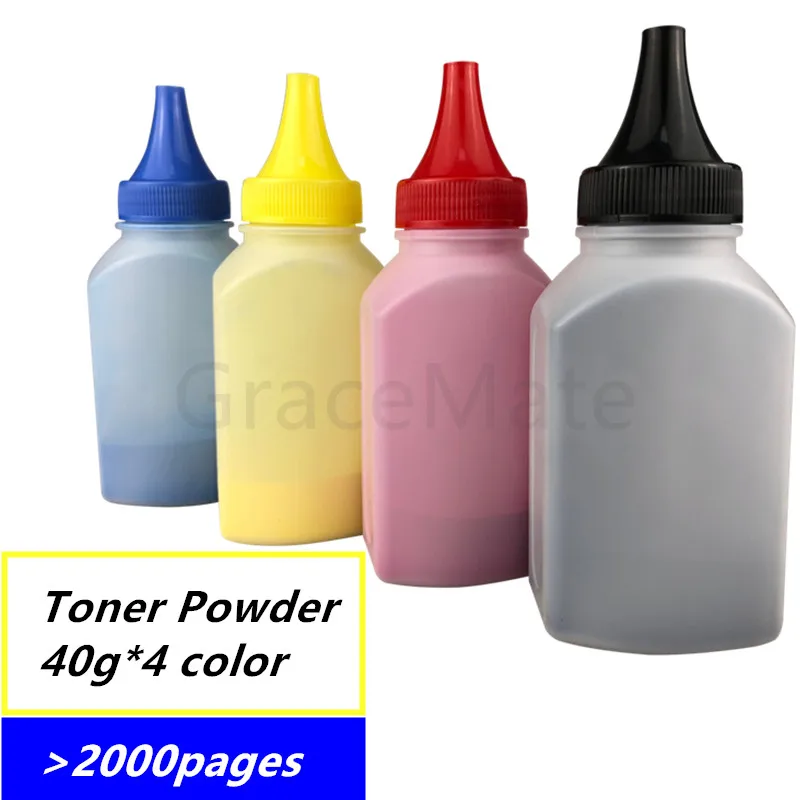 

GraceMate 4 Colors Toner Powder CLT-407S Clt 407s Clt-k407 Toner Cartridge for Samsung CLP-325 CLP-320 CLX-3285 CLX-3185