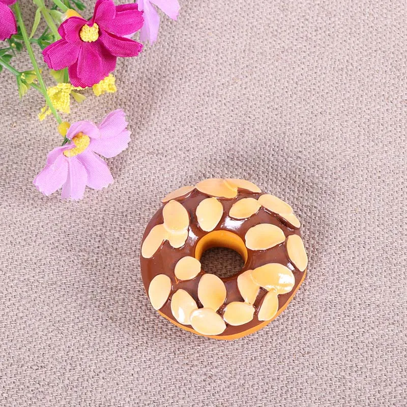 L Doughnut холодильник хлебное моделирование 3D Магнит Магнитный креативный на холодильник, для заметок бар украшения для кухни - Цвет: L