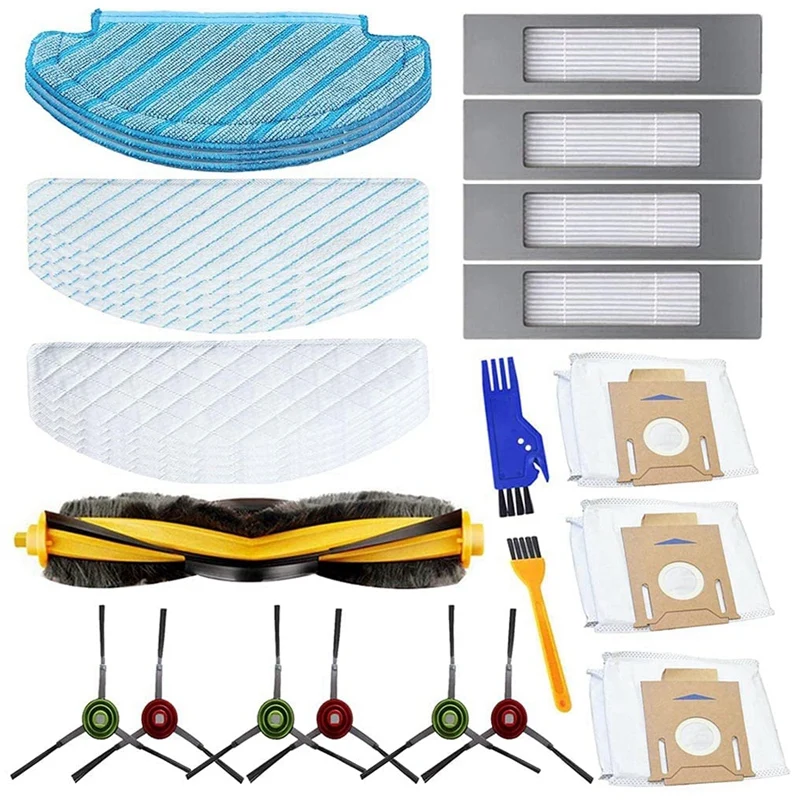 Replacement Ecovacs Deebot Accessory Pack for DEEBOT OZMO T8 AIVI/ Max/ T8/ N8 Pro/ Pro Plus Robot Vacuum | Бытовая техника