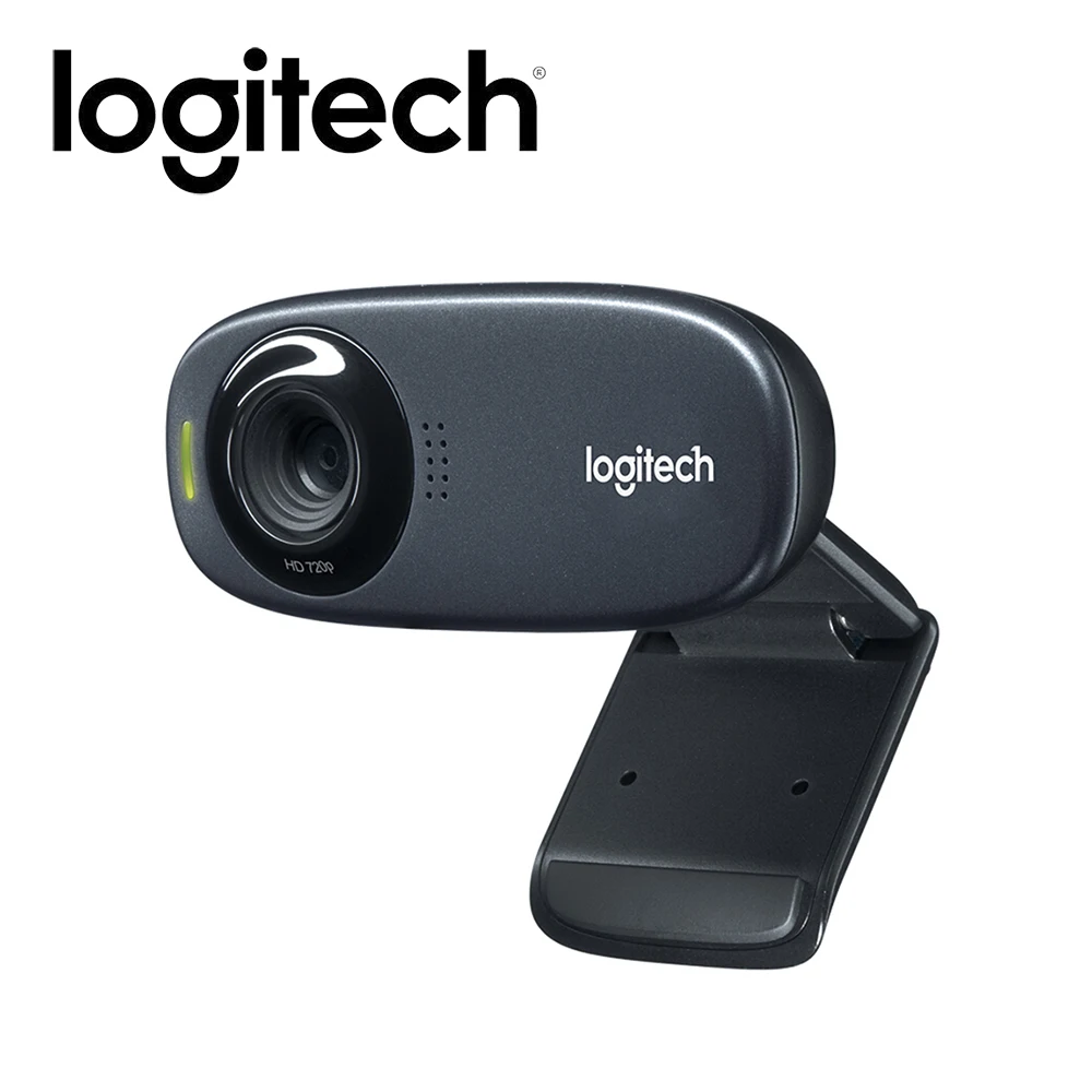 

Logitech C310 Webcam HD Video 720P Webcam Built-in Microphone USB2.0 Mini Computer Camera for PC Laptop Desktop