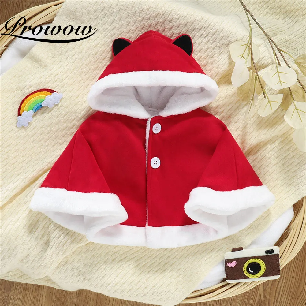 

Детская куртка с капюшоном Prowow, теплая накидка принцессы, Осень-зима 2021