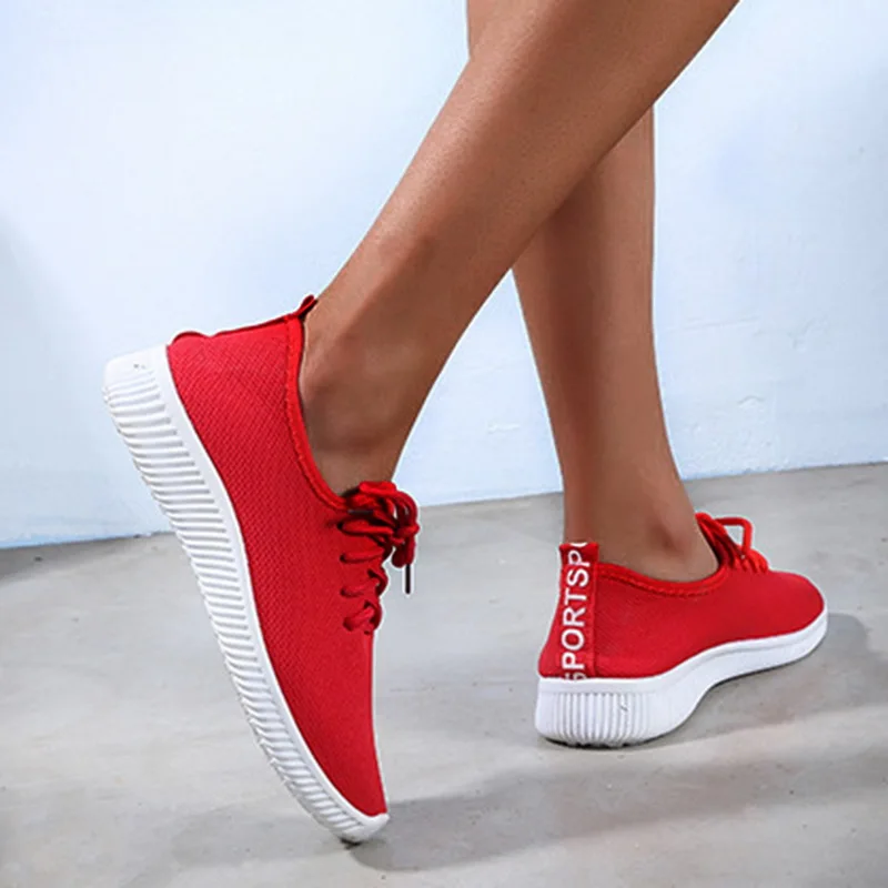 Женские кроссовки для бега, спортивная обувь, сетчатый светильник, повседневная обувь