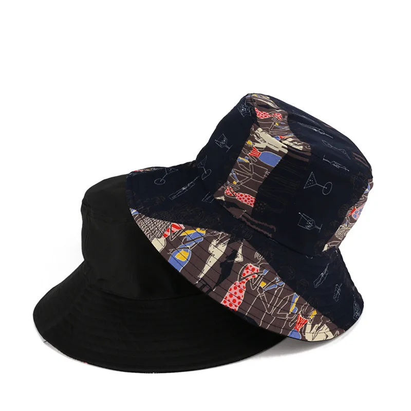 Граффити плоская Панама с кокосовой пальмой узор уличная шляпа Кепка casquette gorras хип-хоп Рыбацкая шляпа для рыбалки sombreros - Цвет: blue