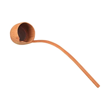 

Long Handle Water Spoon Practical Water Scoop Multipurpose Bamboo Water Ladle Dipper for Home Kitchen