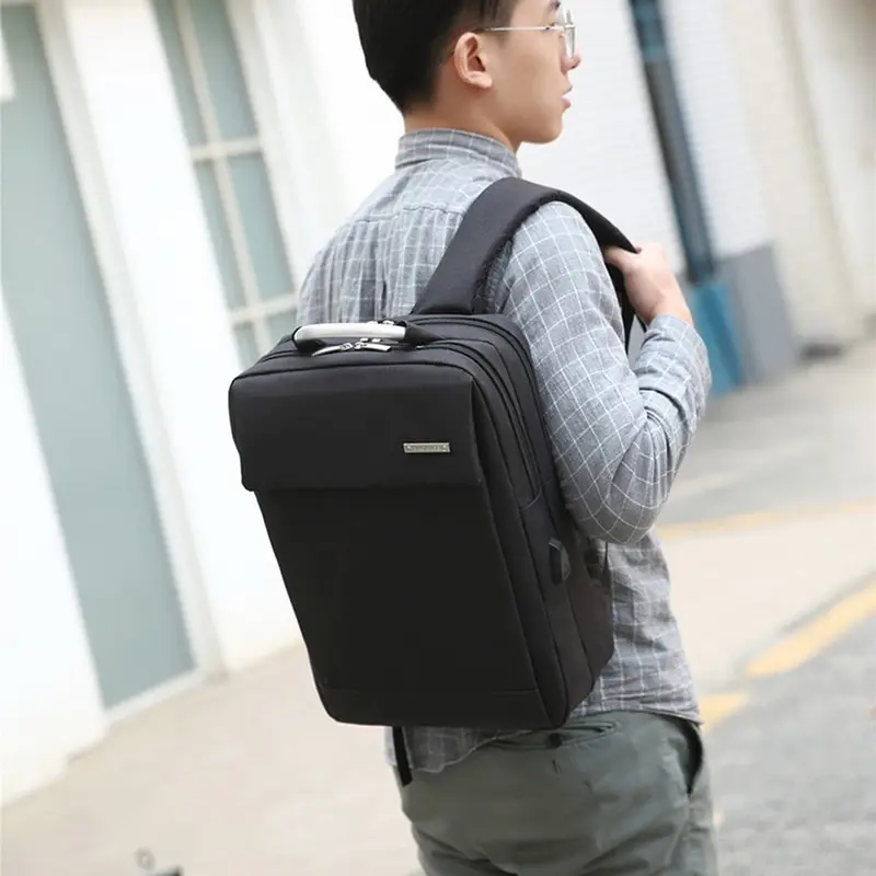 WENYUJH мужской рюкзак для ноутбука бизнес рюкзак с защитой от кражи Usb Мужская школьная сумка для компьютера дорожная сумка mochila feminina