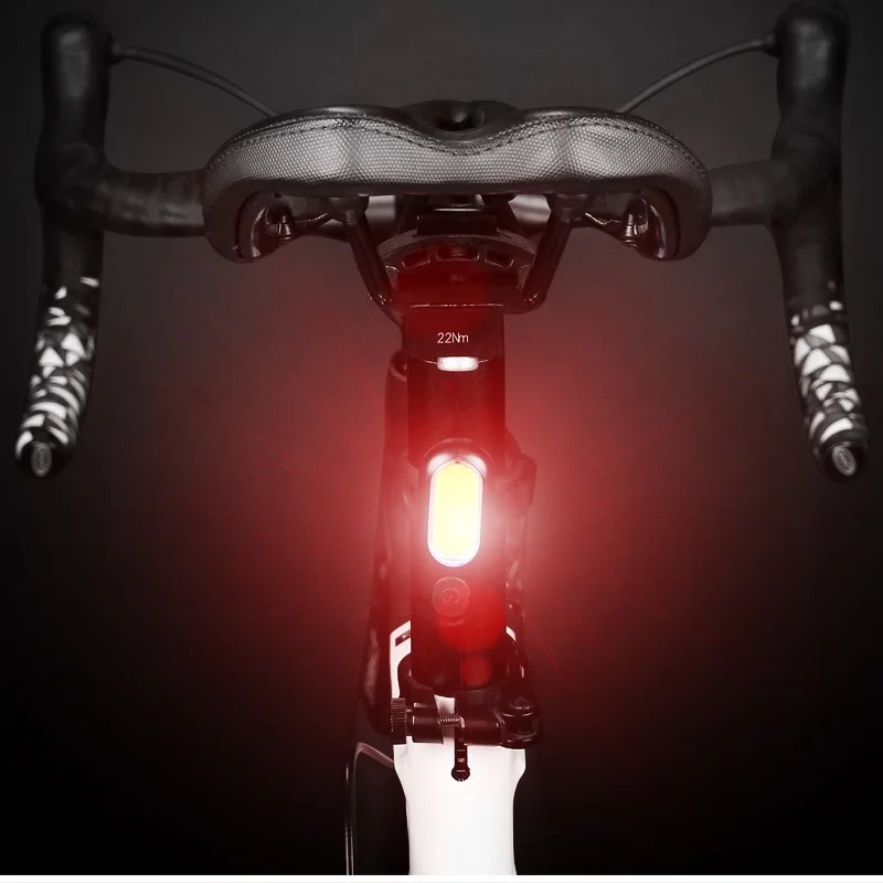 Велосипедные светодиодные фонари Передние Задние универсальные USB Перезаряжаемый красный белый синий велосипедный светильник Предупреждение задний светильник MTB дорожный велосипед