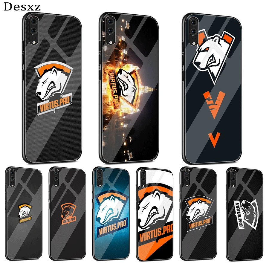 Стеклянный чехол для телефона huawei P30 P10 P20 7A Y6 Y9 P Smart mate 20 Honor 9 10 8X Lite Pro Cover Virtus Pro