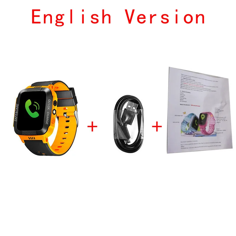 option 5 Y21S Детские умные часы анти-потеря дети Безопасный gps трекер SOS Вызов GSM Smartwatch Браслет Смарт позиционирование подходит для Android IOS - Цвет: option 5
