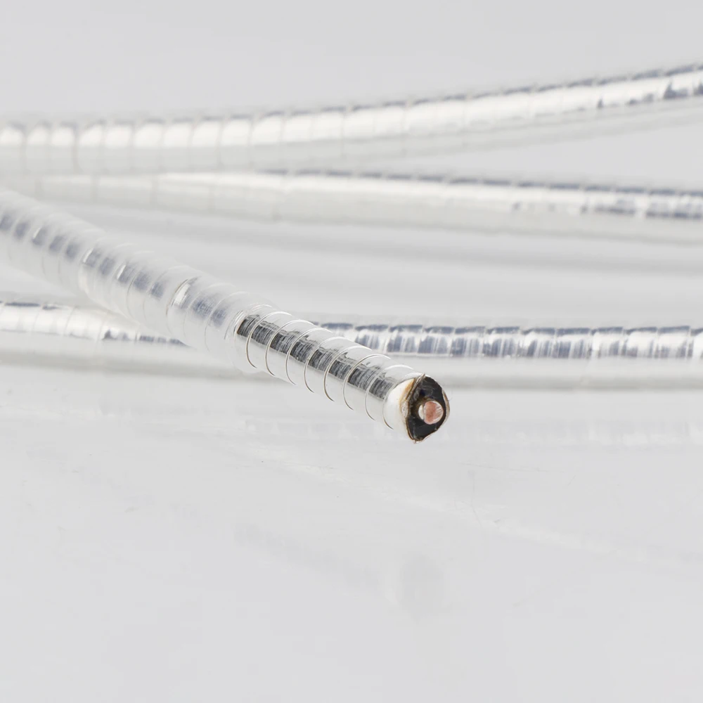15AWG 실버 도금 점퍼 케이블 수제 DIY Hifi 오디오 케이블 비디오 확장 케이블 오디오 브리지 케이블 대량 케이블