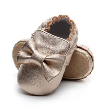 

5 Colors Spring Baby Shoes PU Leather Newborn Boys Girls Shoes First Walkers Baby Moccasins 0-12 Months