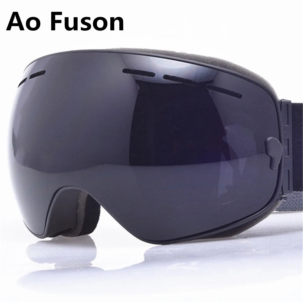 Descuento 2020 gafas de Snowboard de esquí. Máscara esférica UV400, gafas de esquí para hombres y mujeres, visión grande, gafas de esquí profesional para nieve, gafas de Sci Googles Eq1Y9pYR