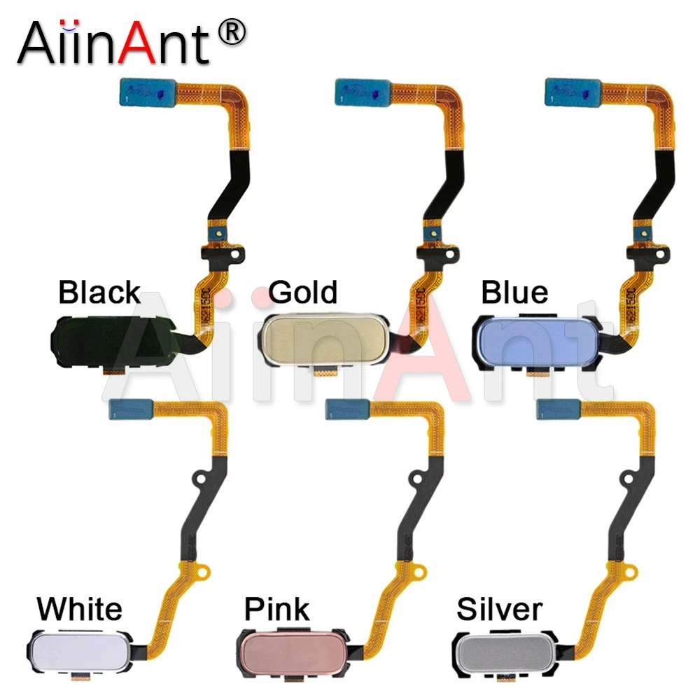Original Home Button Touch Id Fingerprint Sensor Flex Cable For Samsung
