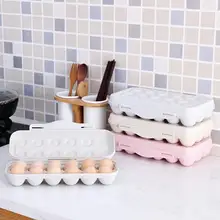 Пластиковый ящик для хранения, органайзер, 18, держатель для яиц, ящик для хранения яиц, холодильник, контейнер для хранения, органайзер для холодильника