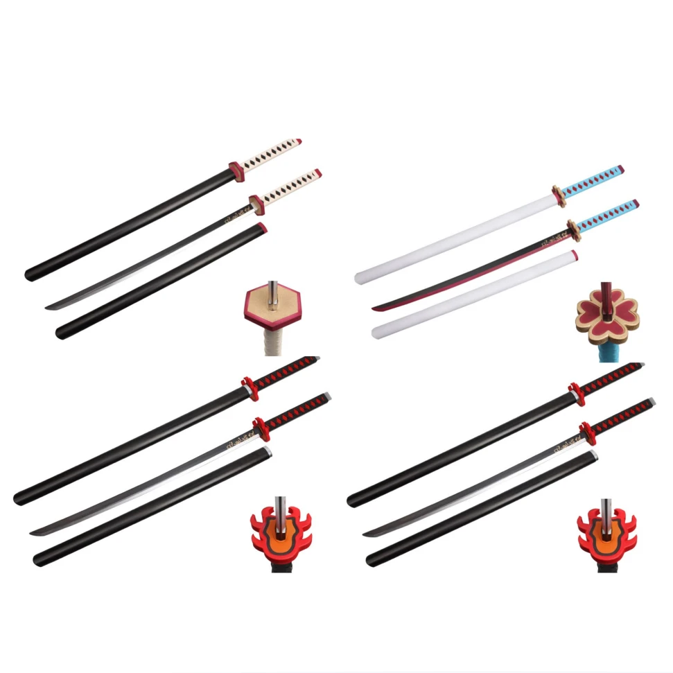 40 9インチ 新13種類104センチメートル悪魔特効pu剣武器kimetsuなしyaiba Tsuyuri Kanawoコスプレ剣1 1アニメ忍者ナイフ Toy Swords Aliexpress