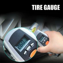 4 в 1 флэш-светильник, точный мини-автомобиль, мотоцикл, цифровой измеритель, надувной светодиодный светильник, портативный, воздушный, безопасный датчик давления в шинах