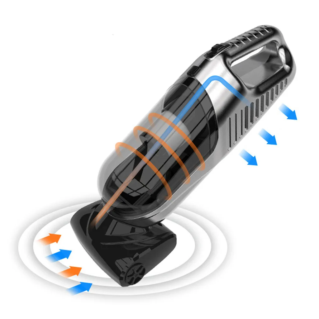 DC 12V 90w мощный автомобильный пылесос с 4000Pa более сильным всасыванием для автомобиля быстро впитывает пролитую жидкость внутри автомобиля