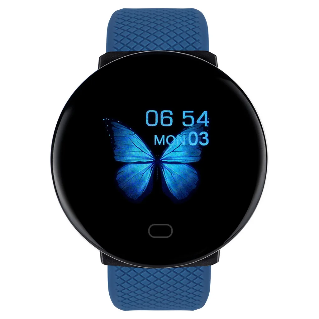D19 Smart Watch Women Men Smartwatch Quality IP65 Waterproof Blood Pressure Heart Rate FitnessTracker sports Smartwatch  20J24