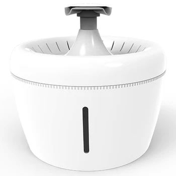 

e els pet 84Oz/2.5L Cat Water Dispenser Automatic Pet Drinking Fountain with Replacement Filters, Water Window