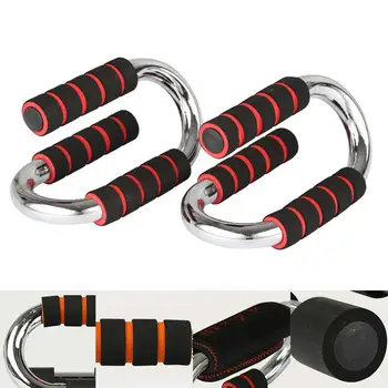 

Non Skid Push Up Stands Gym Exercise Bodybuilding Bars Fitness Tools