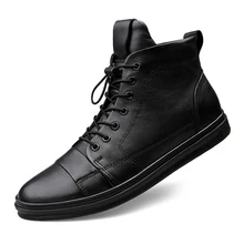 Мужские кроссовки; Роскошные брендовые модные туфли; мужские туфли из натуральной кожи на плоской подошве; кроссовки на шнуровке; брендовая повседневная обувь; большие размеры 48; X1918