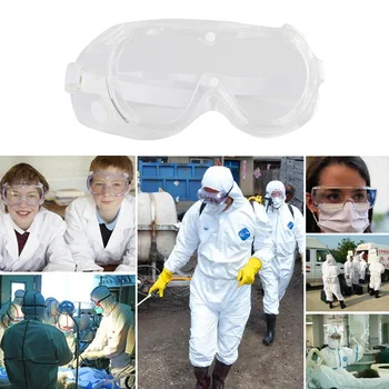 

1pcs Transparent Protective Goggles Outdoor Cycling Anti-Splash Safety Glasses