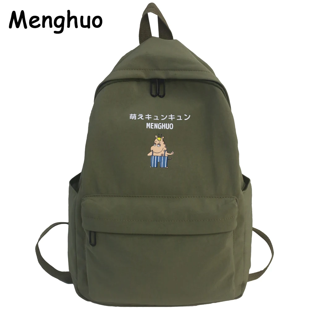 Menghuo элегантный дизайн рюкзак для женщин с милым животным принтом рюкзак для подростков девочек школьные сумки рюкзак Mochilas Mujer