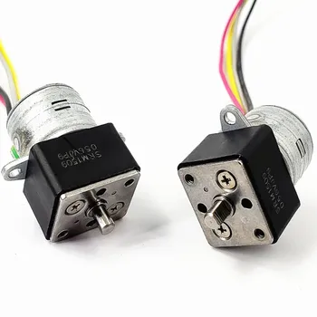 

2 Phase 4 Wire Mini 35:1 DIY 15mm Micro Gearbox Precision Ratio Metal Gear Stepper Motor