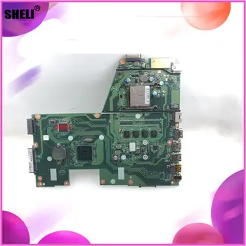 

SHELI laptop Motherboard For ASUS X551CAP 1007U X551CA Main board REV.2.2 pcb SJTNV mainboard ddr3 4GB 100% Tested good