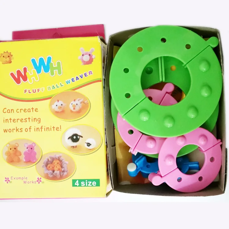 Manufacturers Direct Selling Plastic Weaving Tool Yarn Flower Basket Loom round Hat Knit Device Set