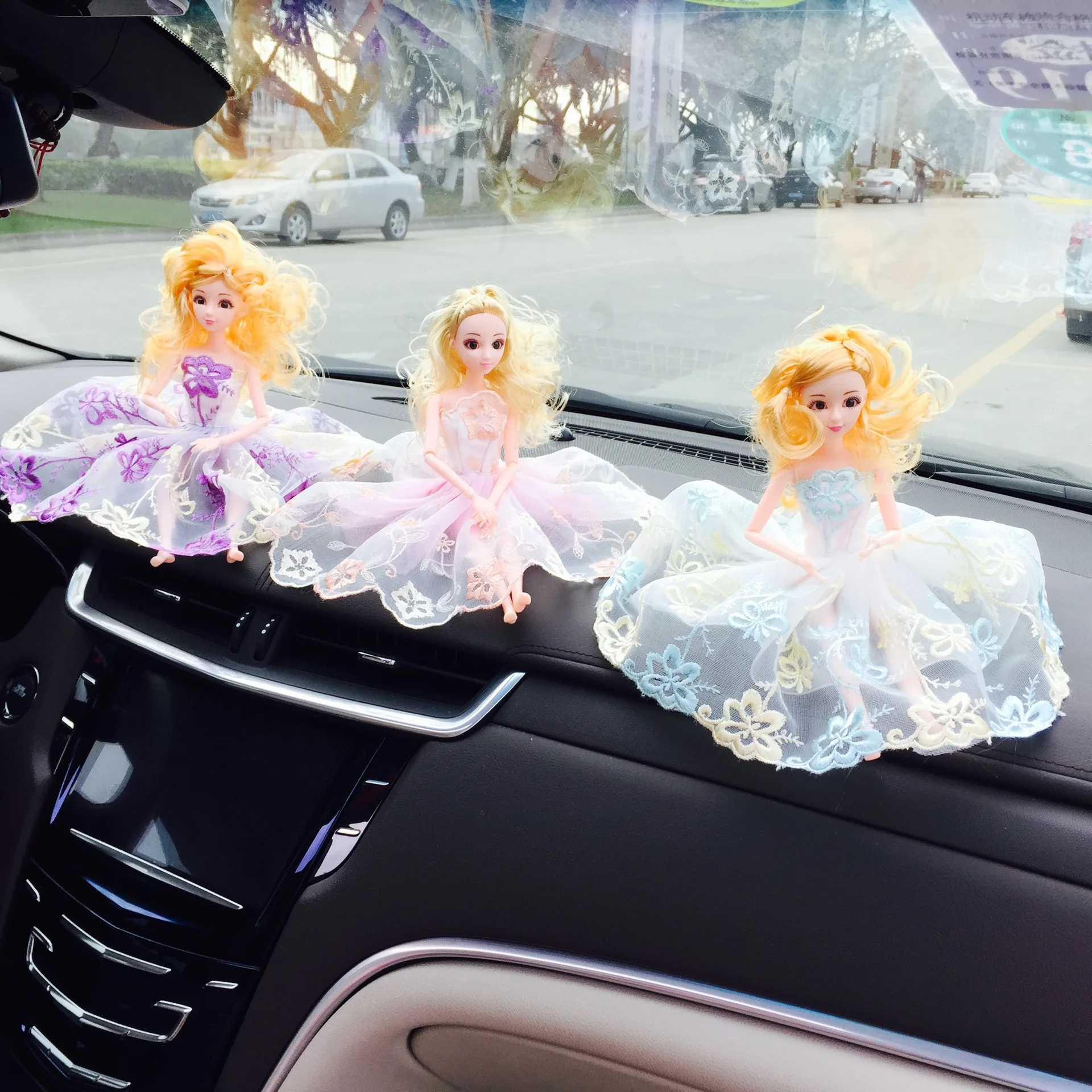 New car carrying accessories enamel doll Wedding Doll 30cm12 joint enamel doll wholesale
