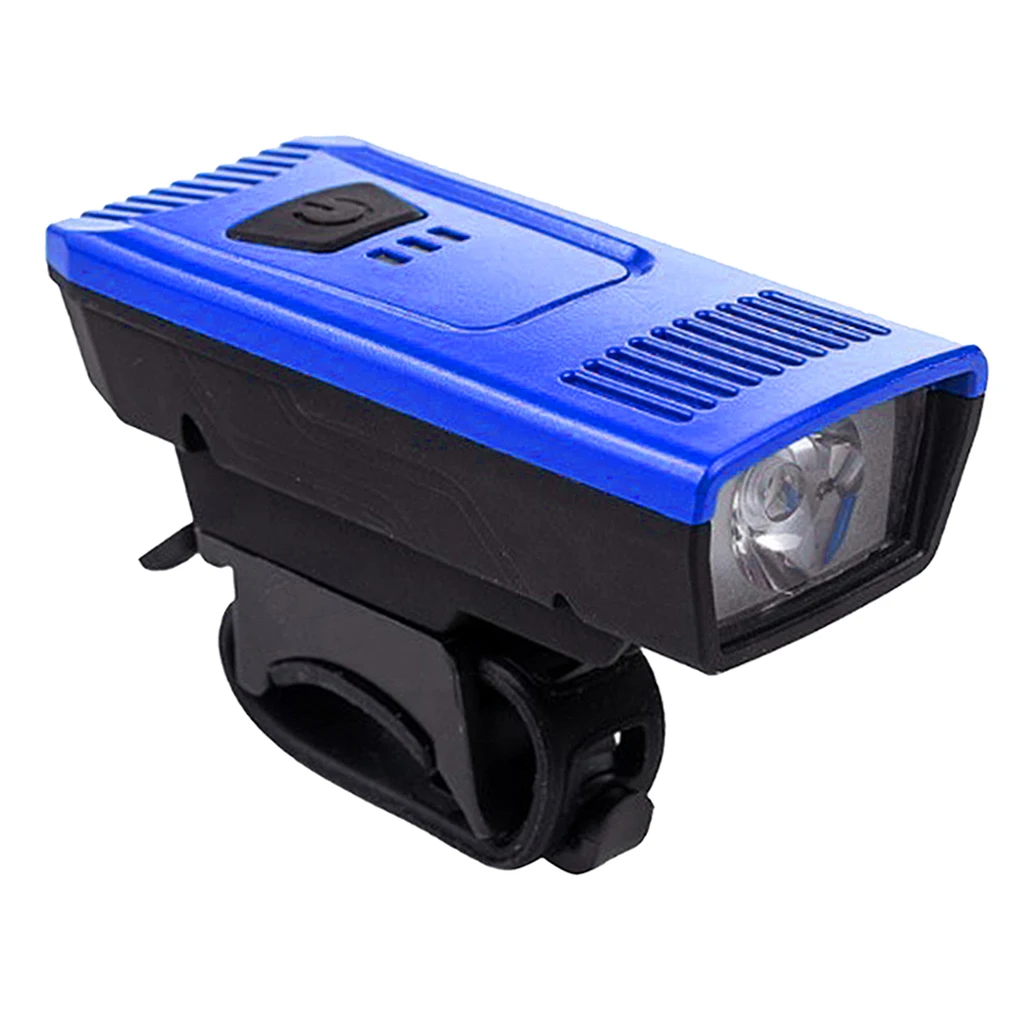 USB Rechargeable Bike Light Waterproof 4-Model Bicycle Front Headlight Easy to Install for Road Mountain Cycling Scooter