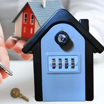 

Wall Mounted Lock Safe Box Home Office Heavy Duty Secure Password Key Card Storage Cases