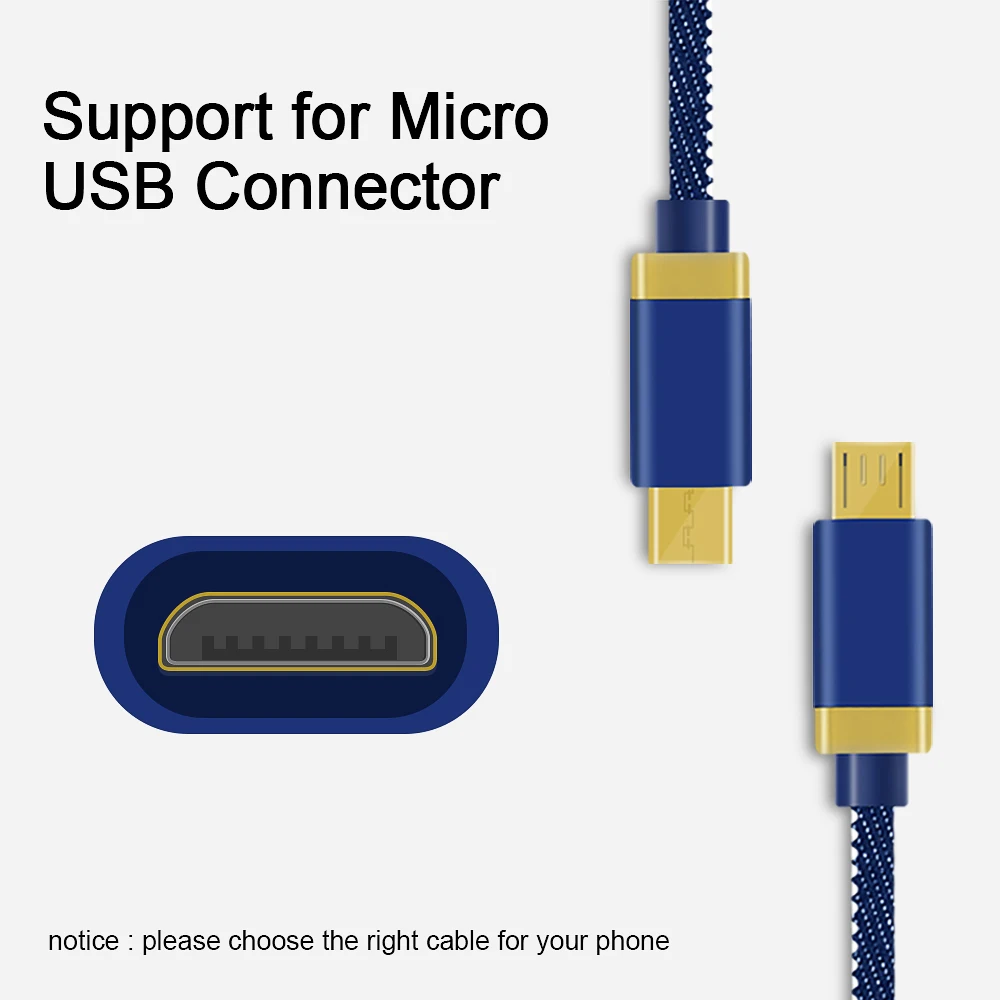Obobix джинсовый ткацкий Micro USB кабель для Xiaomi Redmi Note 5 Универсальный мобильный телефон 2.4A кабель быстрой зарядки для huawei Honor 8X
