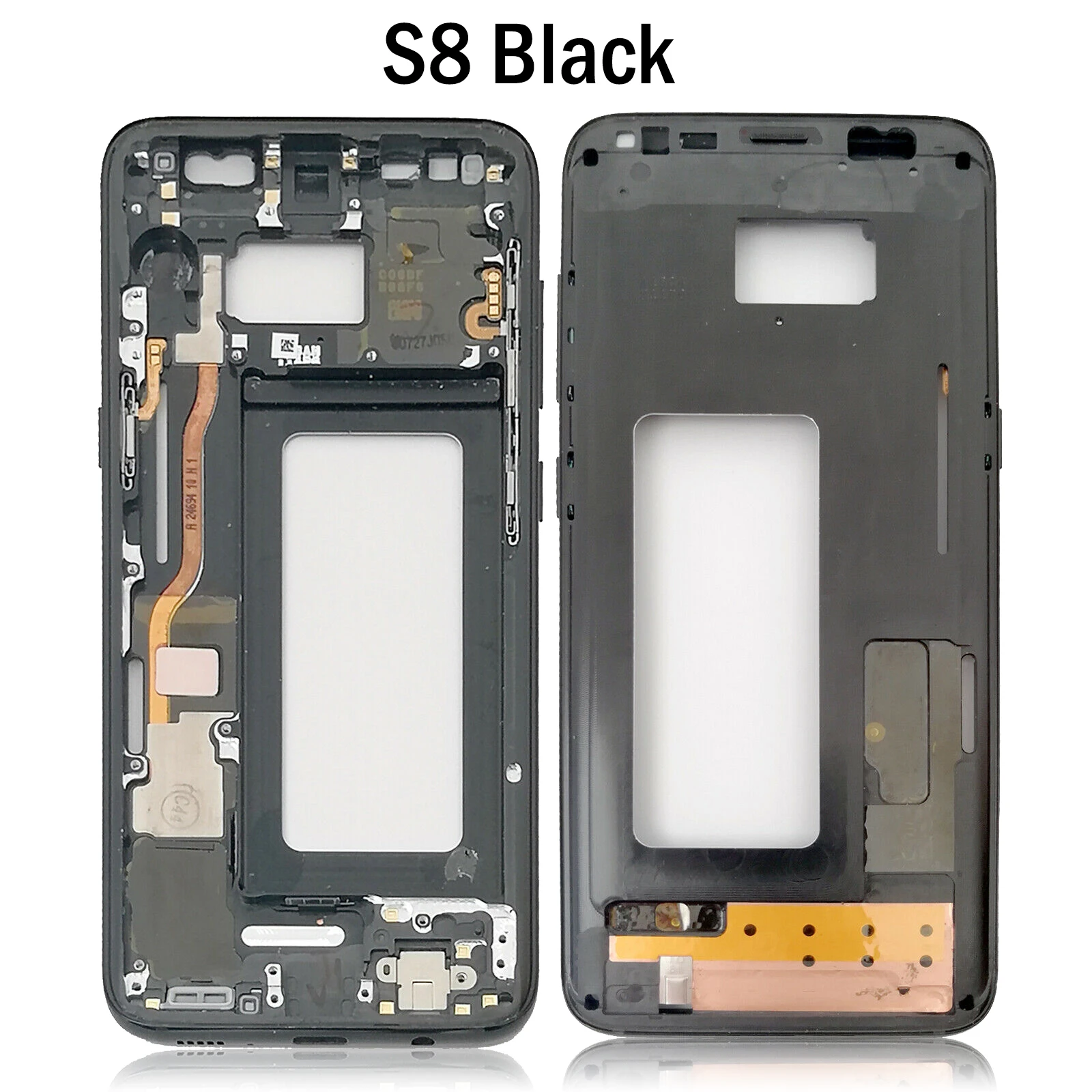 삼성 휴대폰 하우징 섀시 LCD 플레이트 미들 프레임, 삼성 S8 G950 S8 + S8 플러스 G955F S9 G960 S9 + S9 플러스 G965 G965F 용
