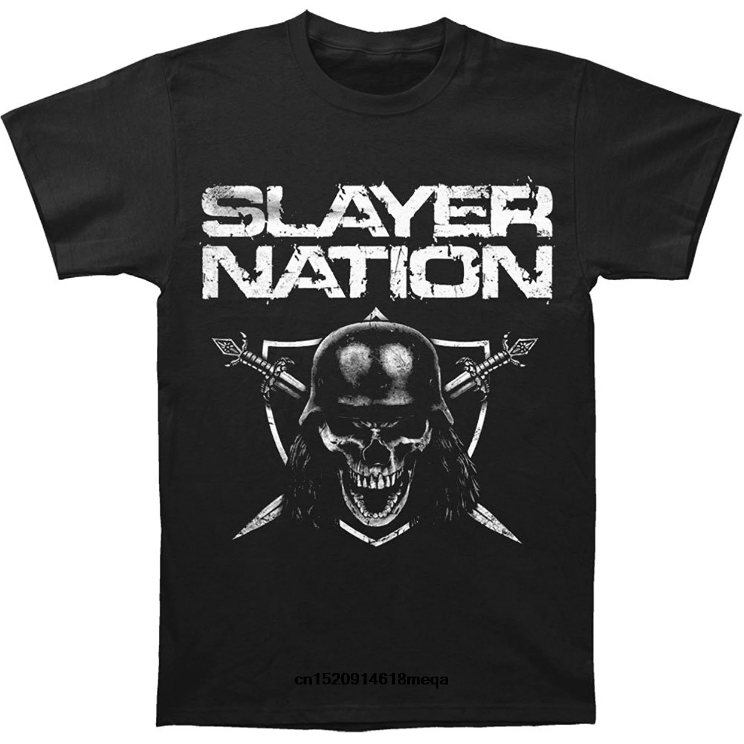 funny t shirts men T-shirt Slayer Men's Nation men's short sleeve shirt |