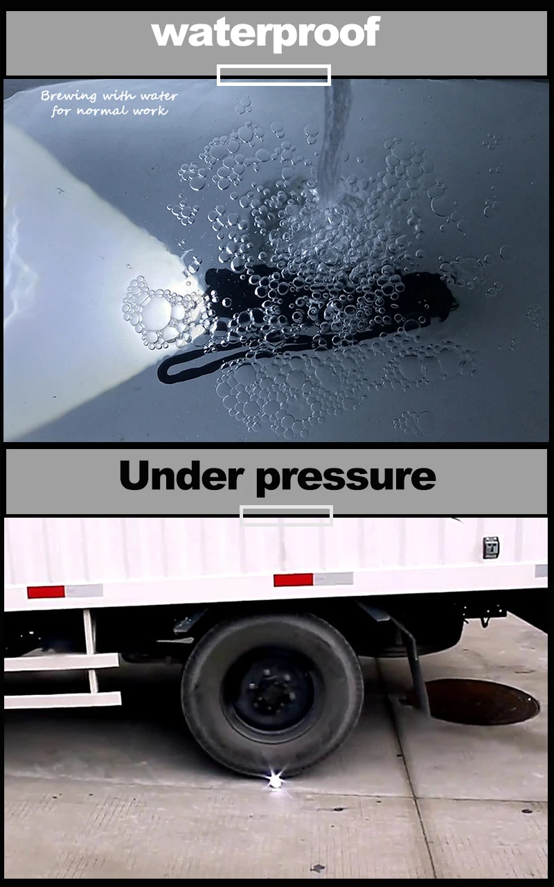 waterproof and under pressure-黑白风格