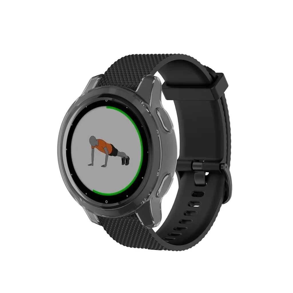 Case For Garmin vivoactive 4S Watch 42mm TPU Protector Case Replacement Film Protective Cover Shell Sport Smart Wacth Frame 19Nv