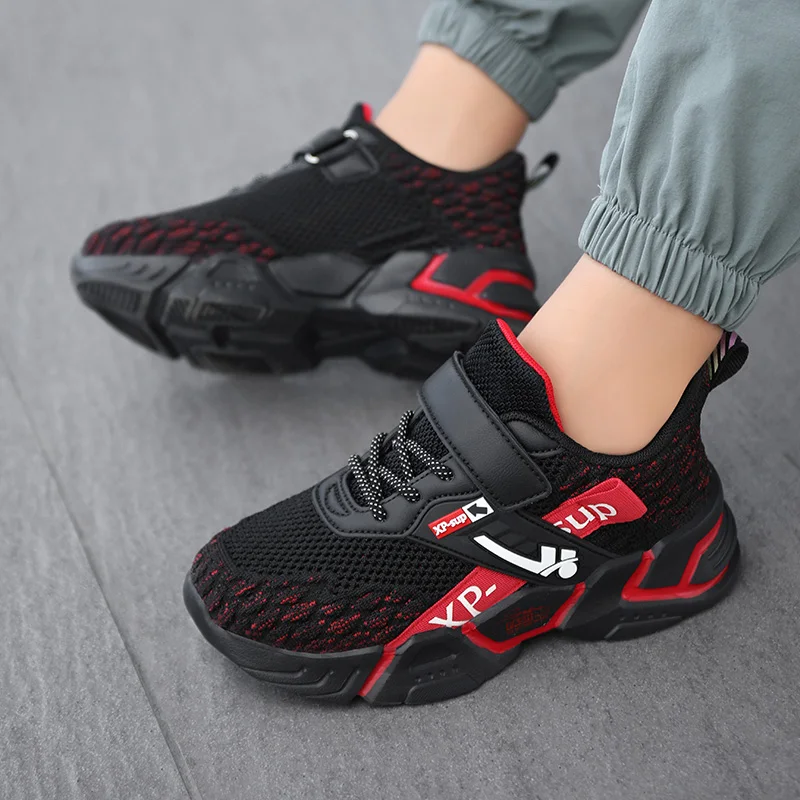 Повседневная детская обувь для мальчиков светильник кроссовки студентов